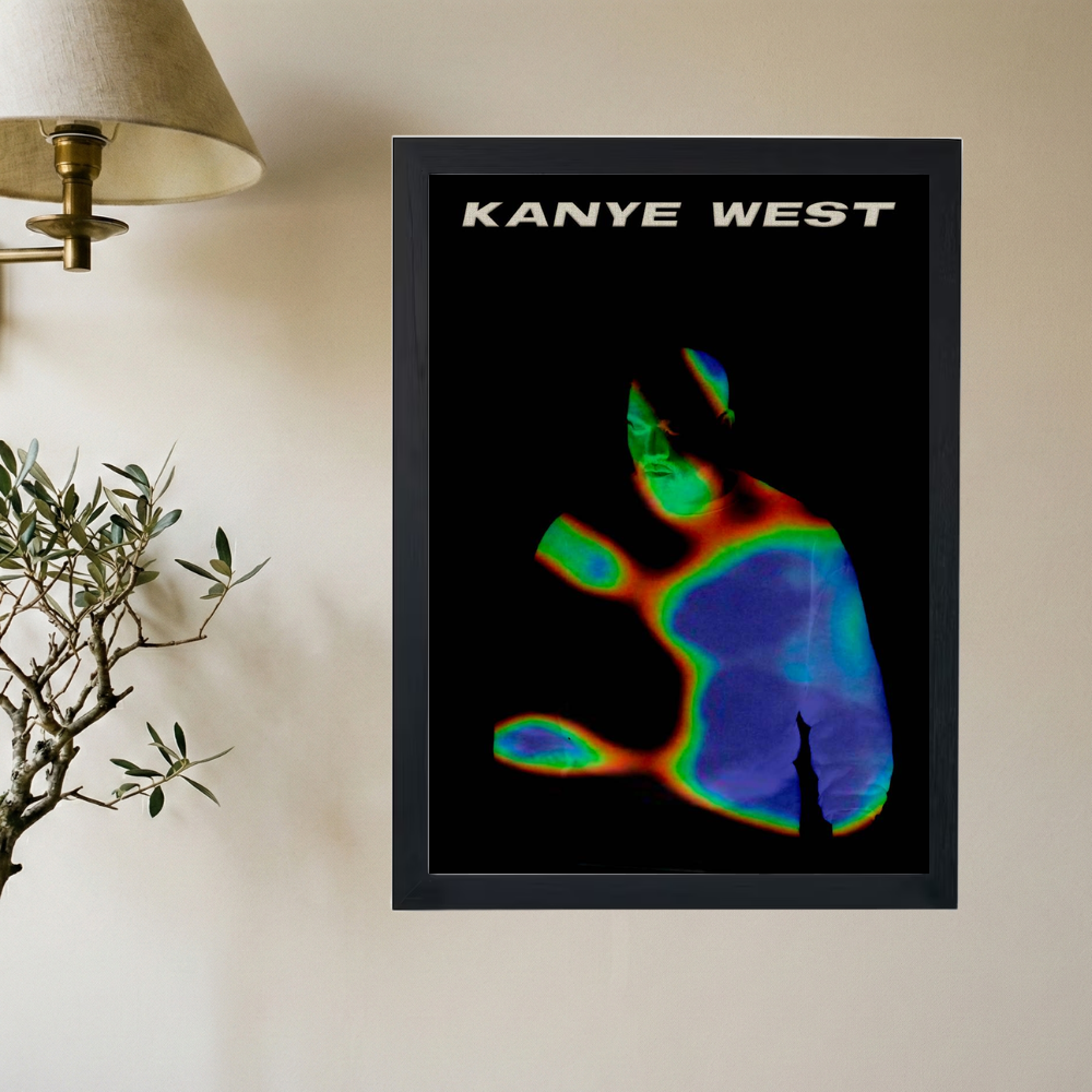 Kanye West 'Thermal' Poster - Mockup 2