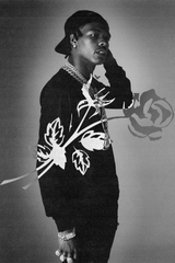 Lil Baby B&W 'Roses' Poster