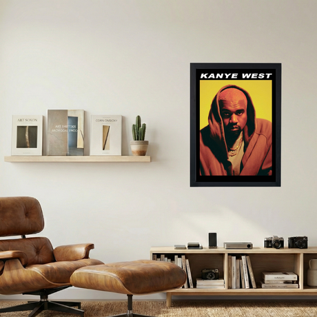 Kanye West 'Real' Poster - Mockup 1