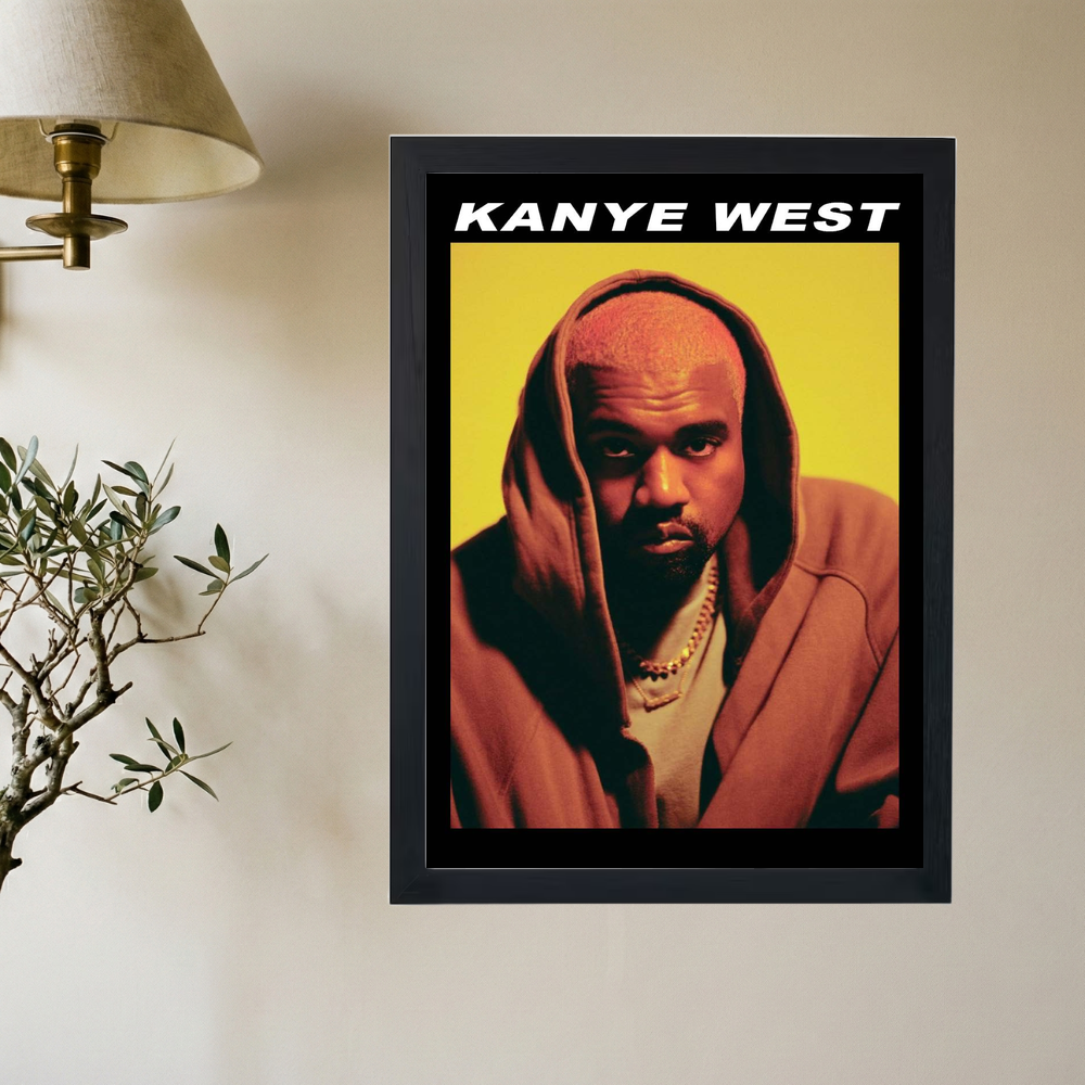 Kanye West 'Real' Poster - Mockup 2