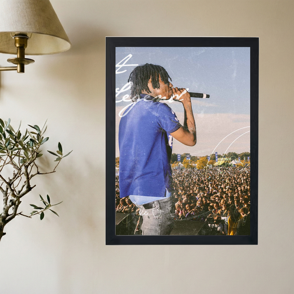 Polo G 'Stadium Sounds' Poster - Mockup 2