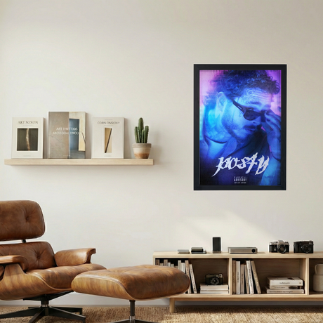 Post Malone 'In Theaters' Poster - Mockup 1