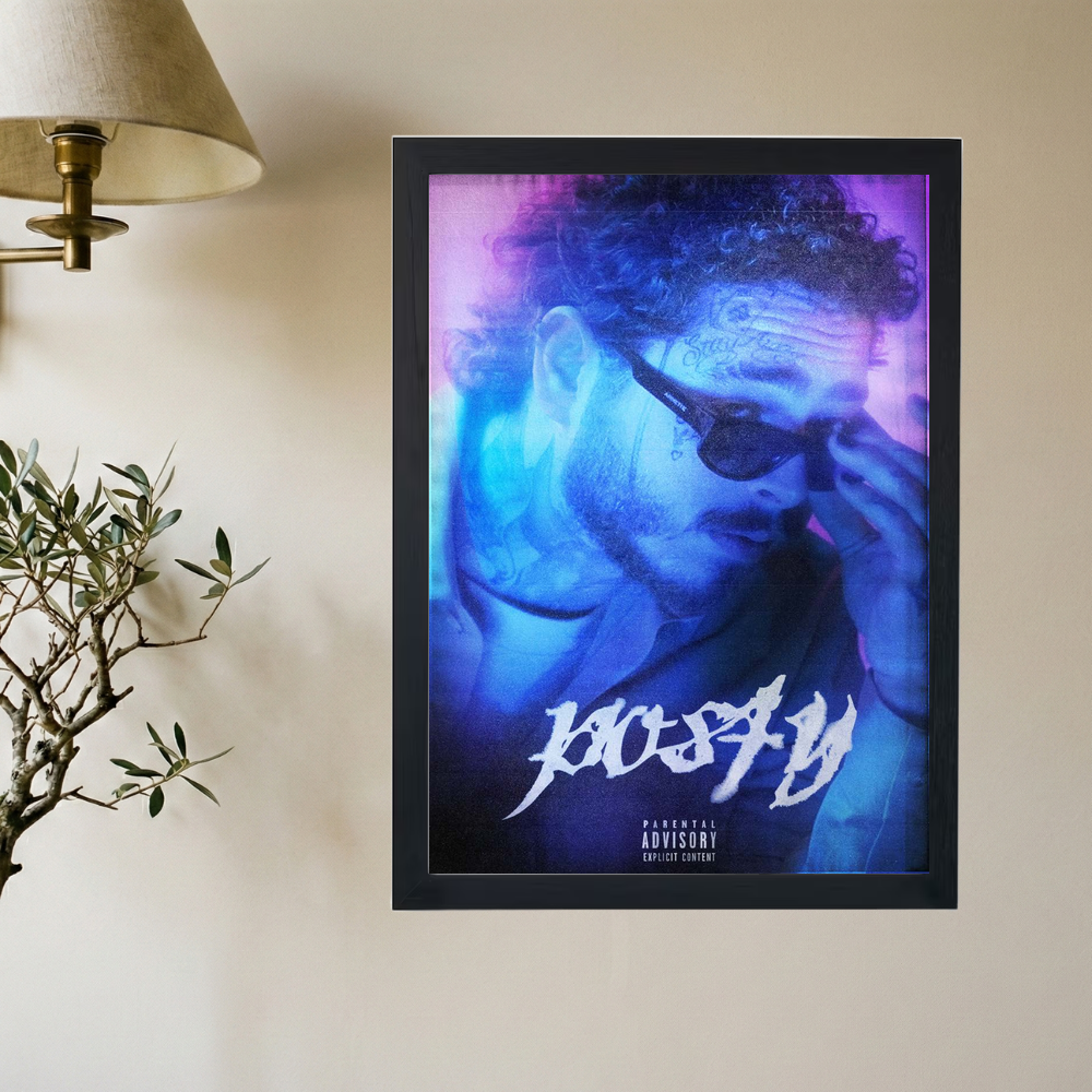 Post Malone 'In Theaters' Poster - Mockup 2