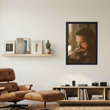 Post Malone 'Dart+Beer' Poster - Mockup 1