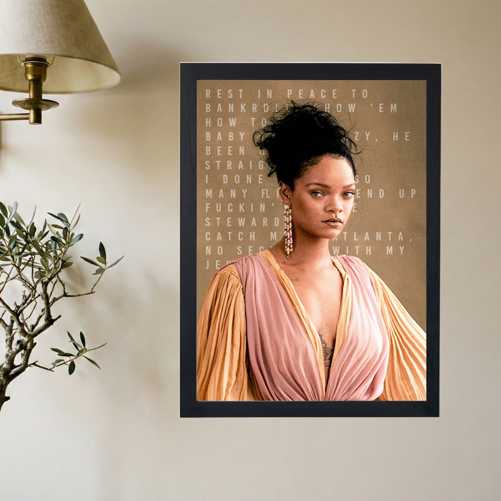 Rihanna 'Statement' Poster - Mockup 2