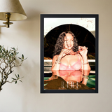 Rihanna 'Queen RiRi' Poster - Mockup 2