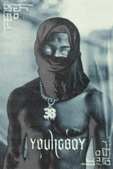 NBA Young Boy 'Masked Up' Poster