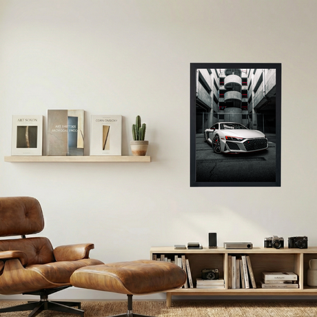 Audi R8 'Alley' Poster - Mockup 1