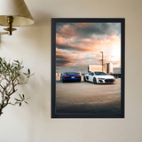 Audi R8 '2 for 1' Poster - Mockup 2
