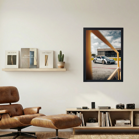 Porsche 'Through the Wire' Posterbr - Mockup 1