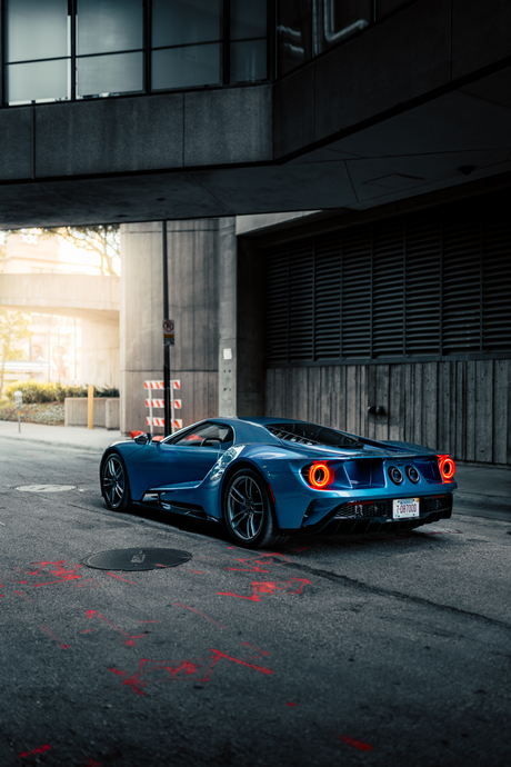 Ford GT 'Under Pass' Poster