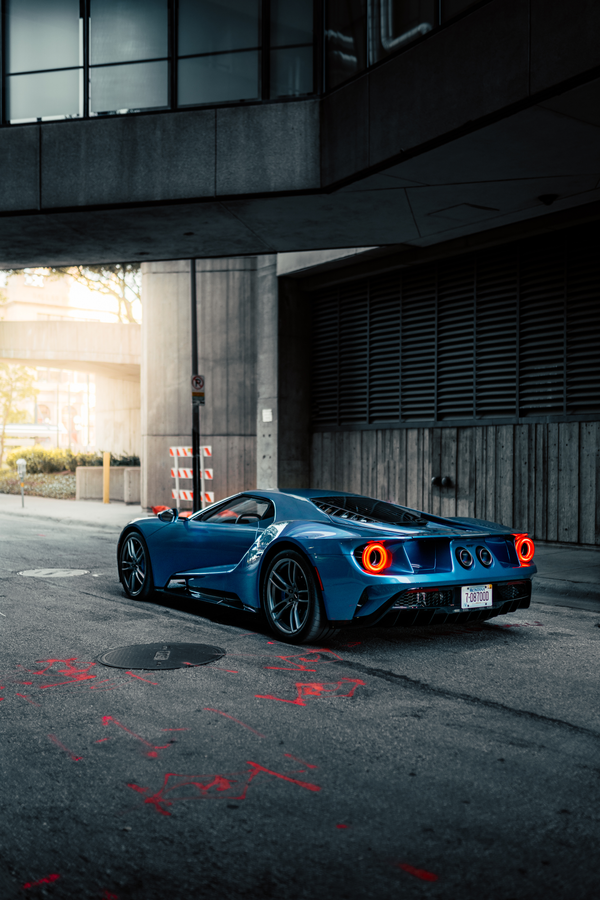 Ford GT 'Under Pass' Poster