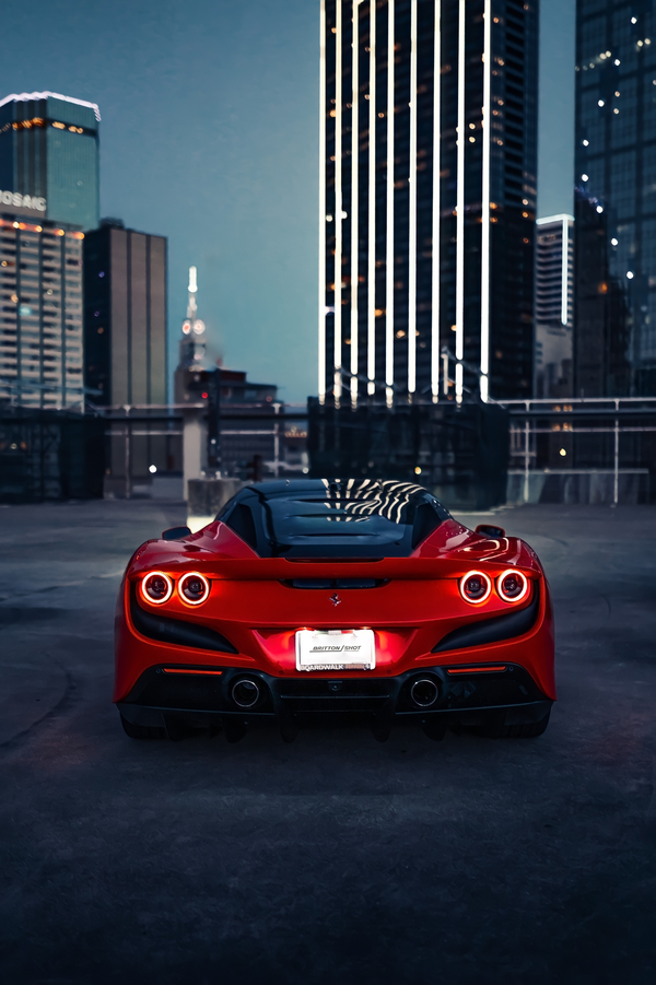 Ferrari 'City Living' Poster