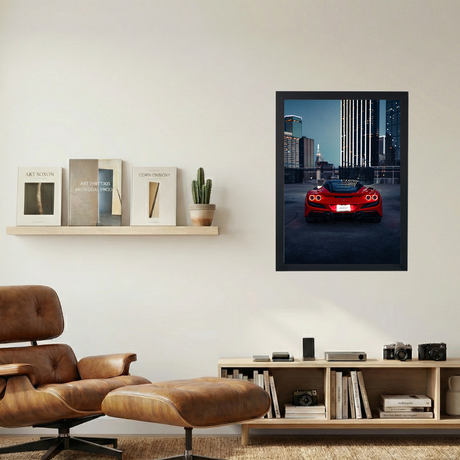 Ferrari 'City Living' Poster - Mockup 1