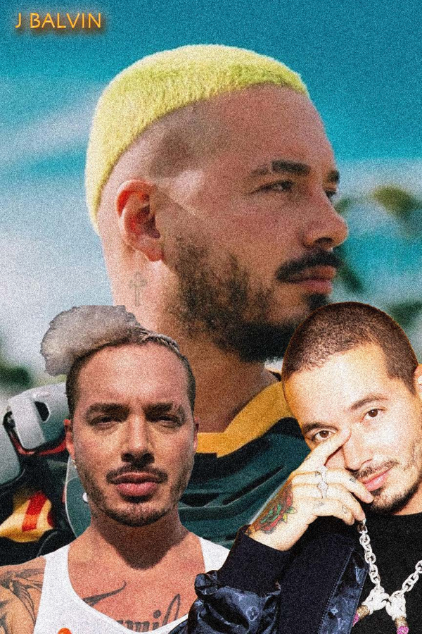 J Balvin '3 Headed Goat' Poster