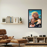 J Balvin '3 Headed Goat' Poster - Mockup 1
