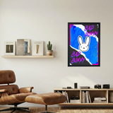 Bad Bunny 'Multiple Flows' Poster - Mockup 1