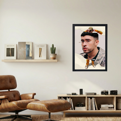 Bad Bunny 'Mr Put it On' Poster - Mockup 1