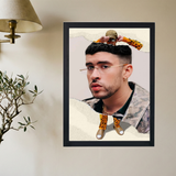 Bad Bunny 'Mr Put it On' Poster - Mockup 2