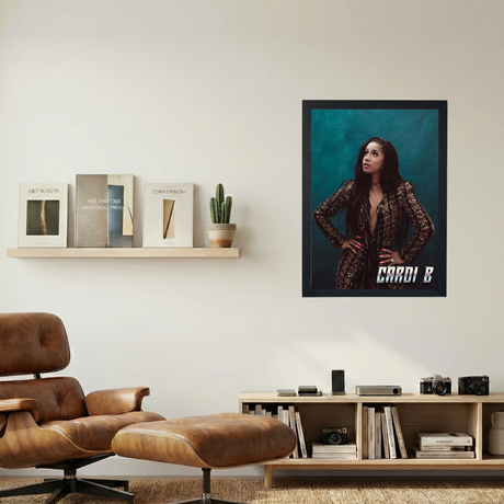 Cardi B 'Head Up Hon' Poster - Mockup 1