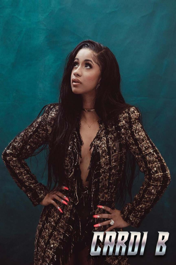 Cardi B 'Head Up Hon' Poster