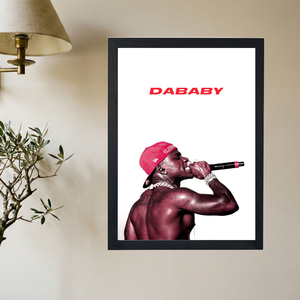 Dababy 'Simple' Poster - Mockup 2