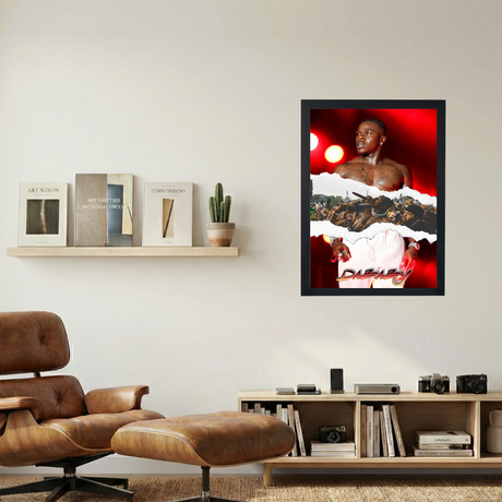 Dababy 'Heart and Soul' Poster - Mockup 1