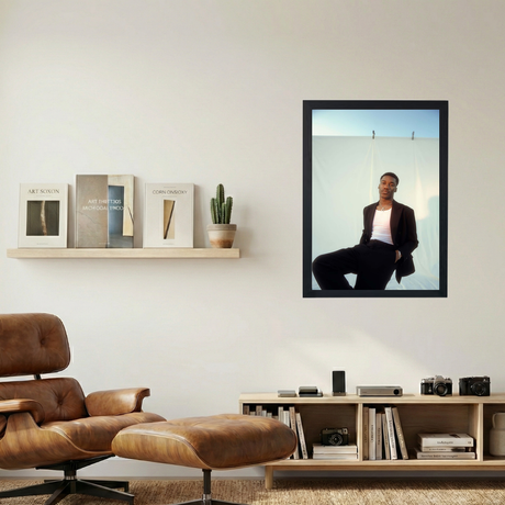 Giveon 'Pose in Time' Poster - Mockup 1