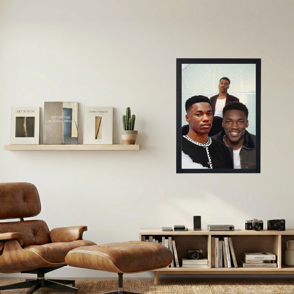 Giveon '3 Faced' Poster - Mockup 1