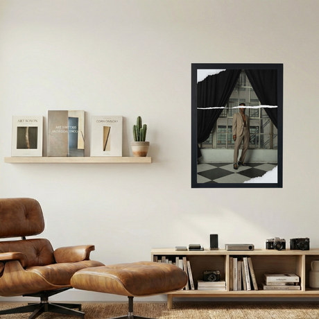 Giveon 'Blinded but Stuntin' Poster - Mockup 1