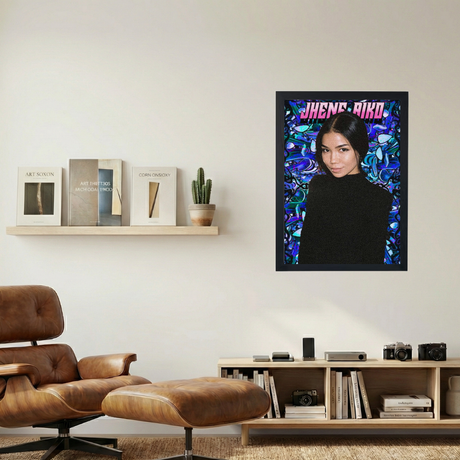 Jhene Aiko 'Bluez'  Poster - Mockup 1