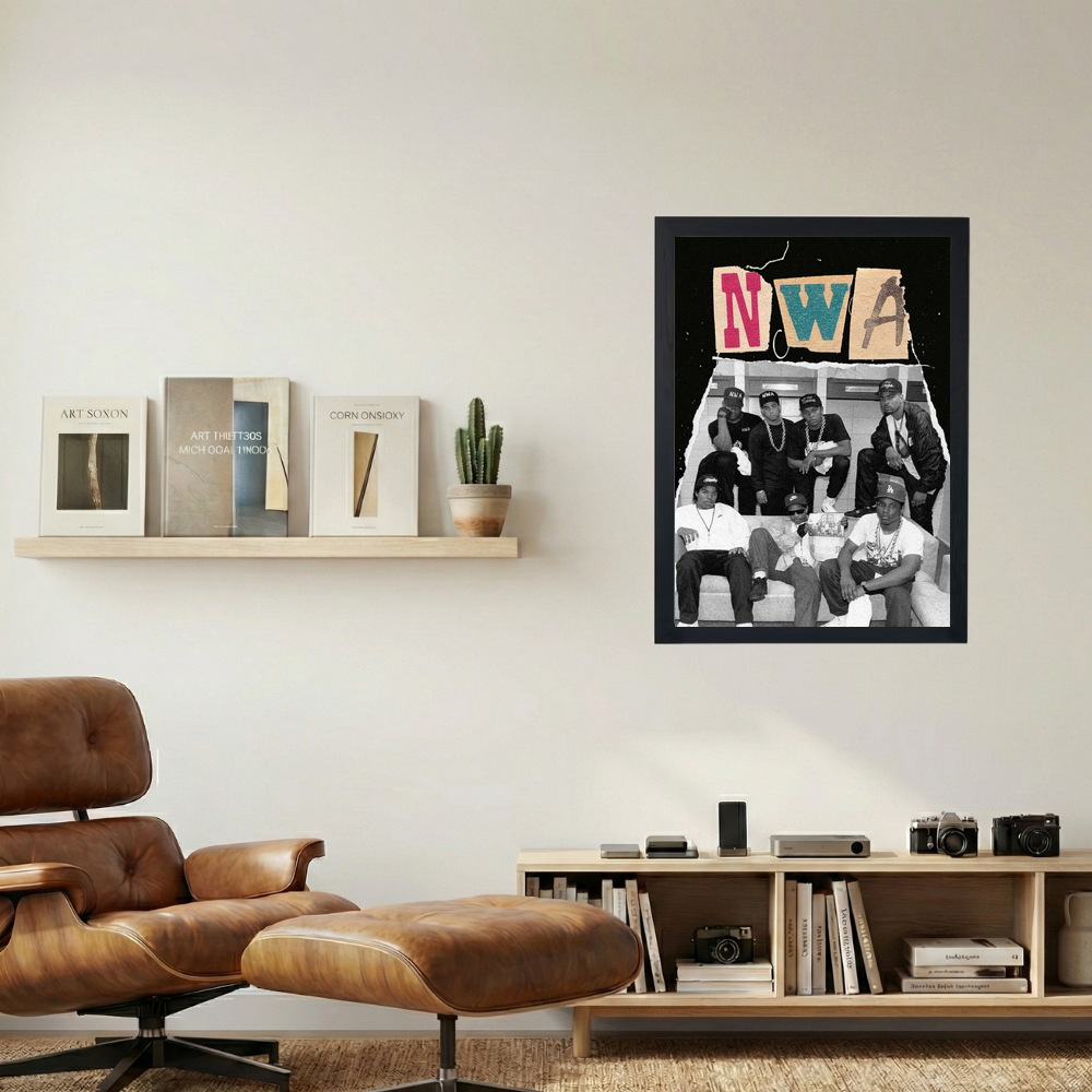 NWA 'Gang Movements' Poster - Mockup 1