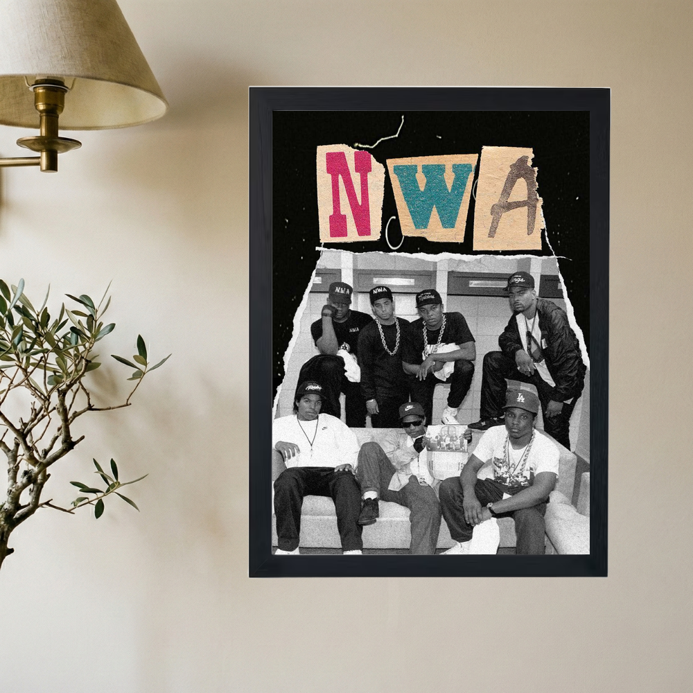 NWA 'Gang Movements' Poster - Mockup 2