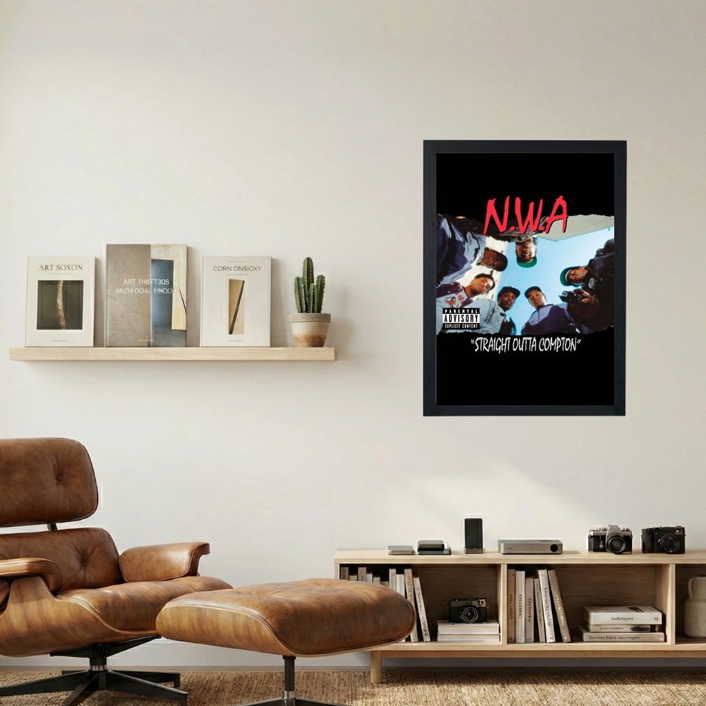 NWA 'Compton Killas' Poster - Mockup 1