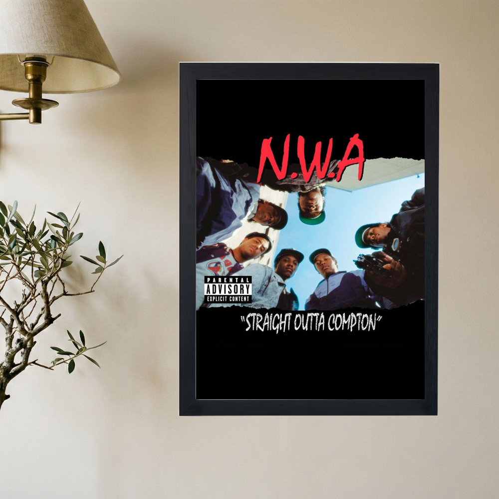 NWA 'Compton Killas' Poster - Mockup 2