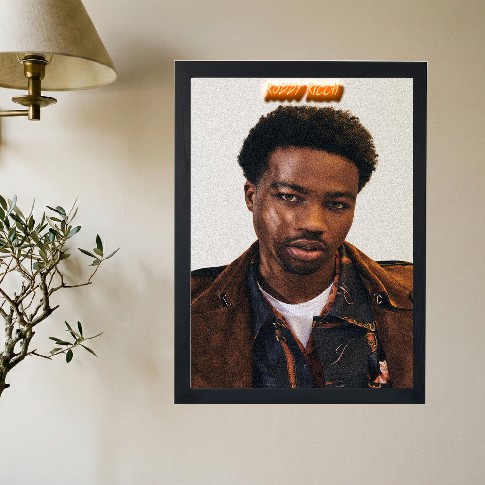 Roddy Ricch 'Da Gang' Poster - Mockup 2