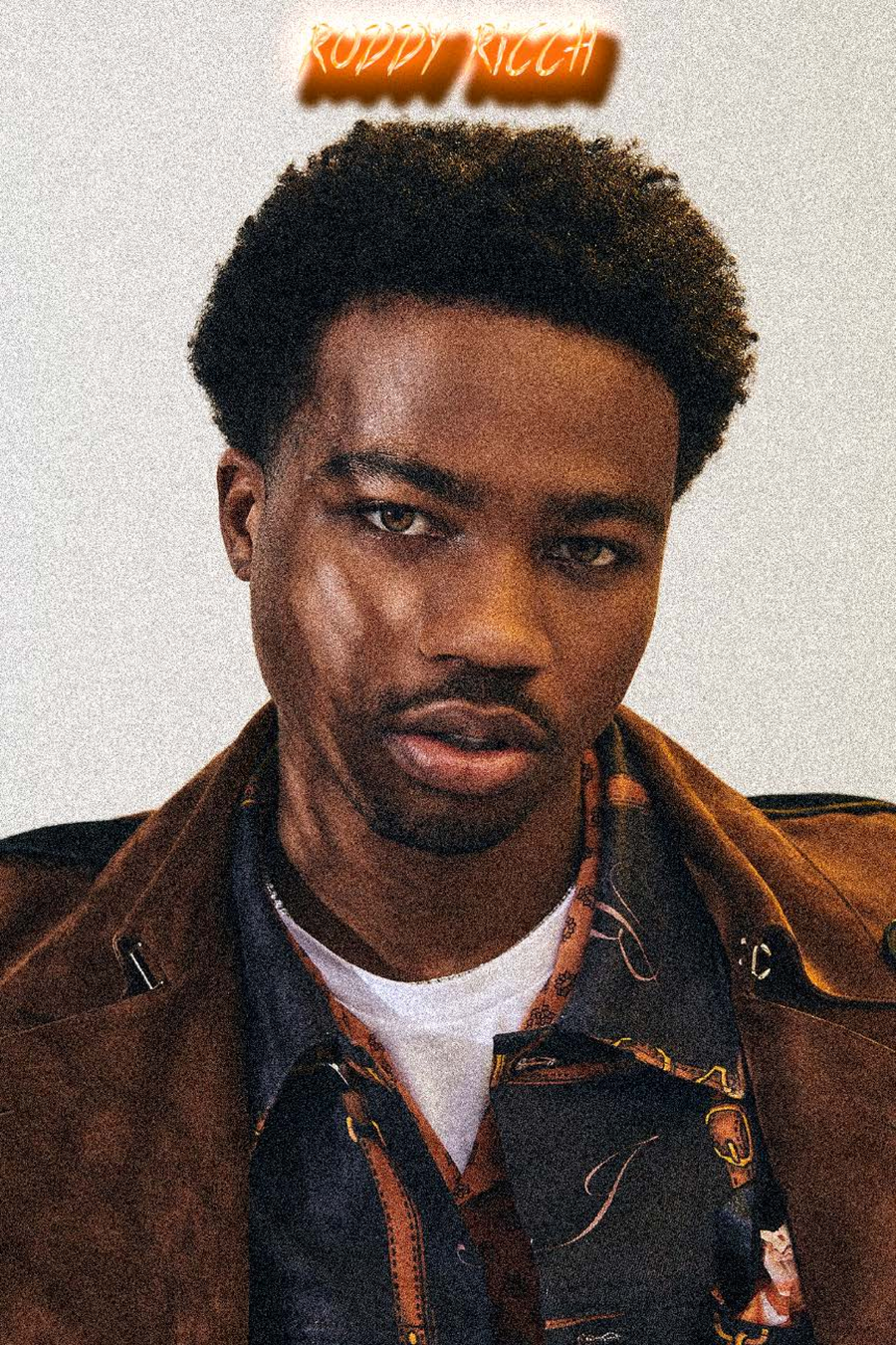 Roddy Ricch 'Da Gang' Poster, shown hanging above a console table