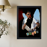 Roddy Ricch '2Faced' Poster - Mockup 2