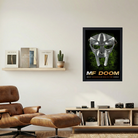 MF DOOM 'Tribute' Poster - Mockup 1