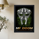 MF DOOM 'Tribute' Poster - Mockup 2