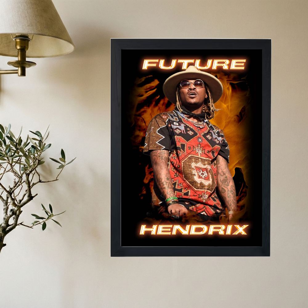 Future 'Mr Hendrix' Poster - Mockup 2