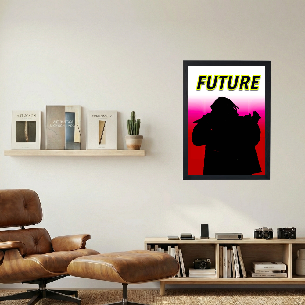 Future 'Silhouette' Poster - Mockup 1