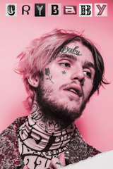 Lil Peep 'Crybaby' Poster