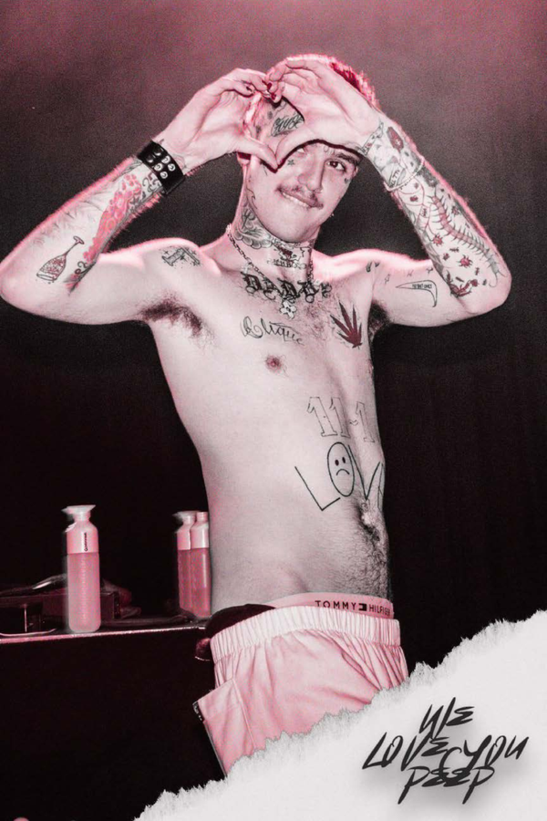 Lil Peep 'Sending Love' Poster