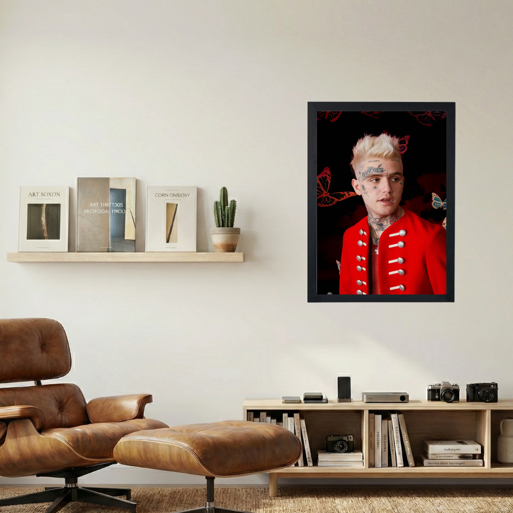 Lil Peep 'Elegantly' Poster - Mockup 1