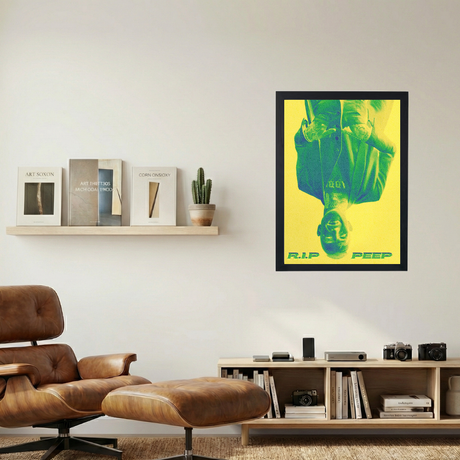 Lil Peep 'RIP' Poster - Mockup 1