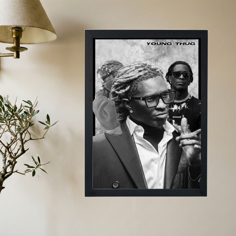 Young Thug 'Futurelations' Poster - Mockup 2