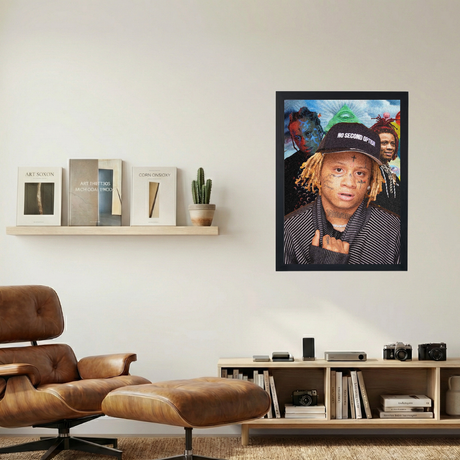 Trippie Redd 'No Second Option' Poster - Mockup 1