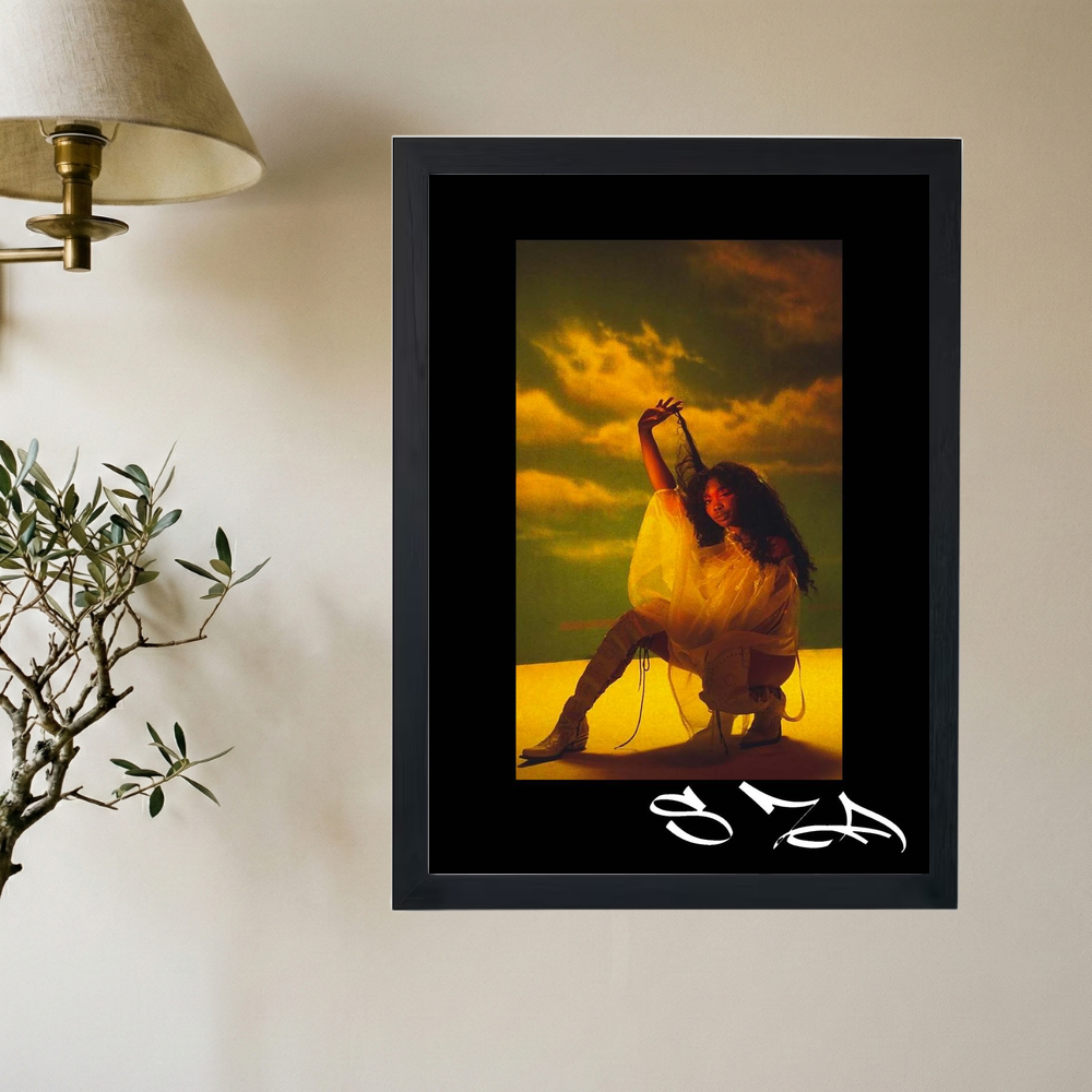 SZA 'Goddess' Poster - Mockup 2