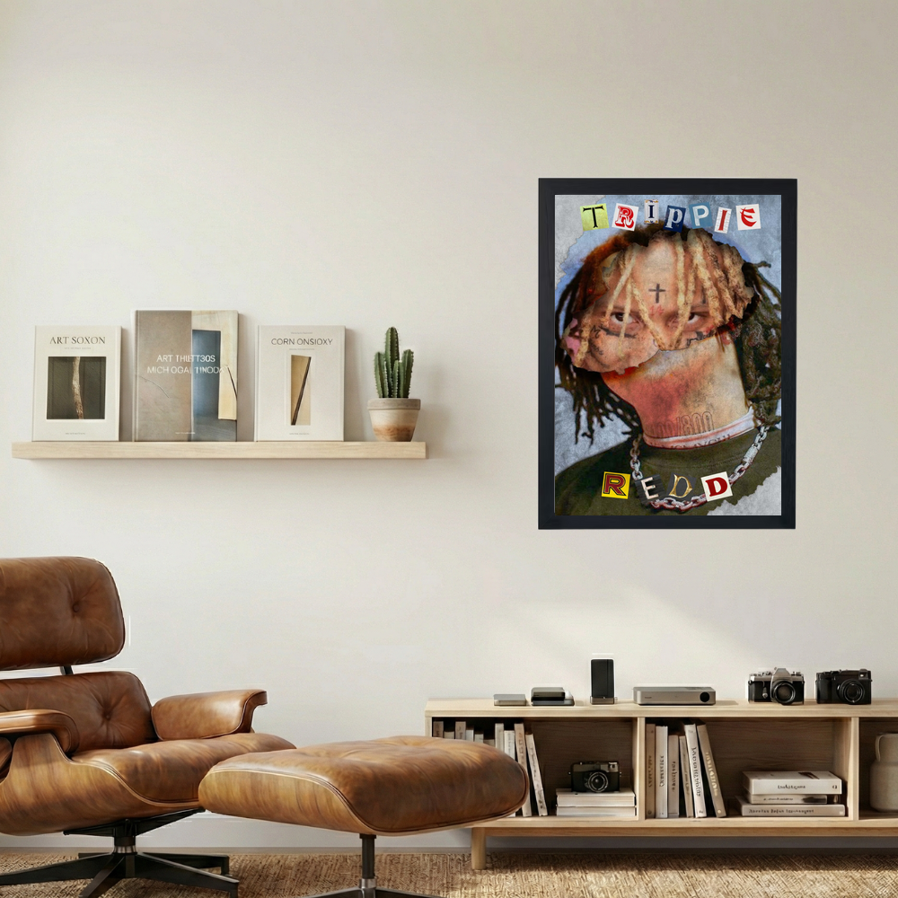 Trippie Redd 'Face It' Poster - Mockup 1